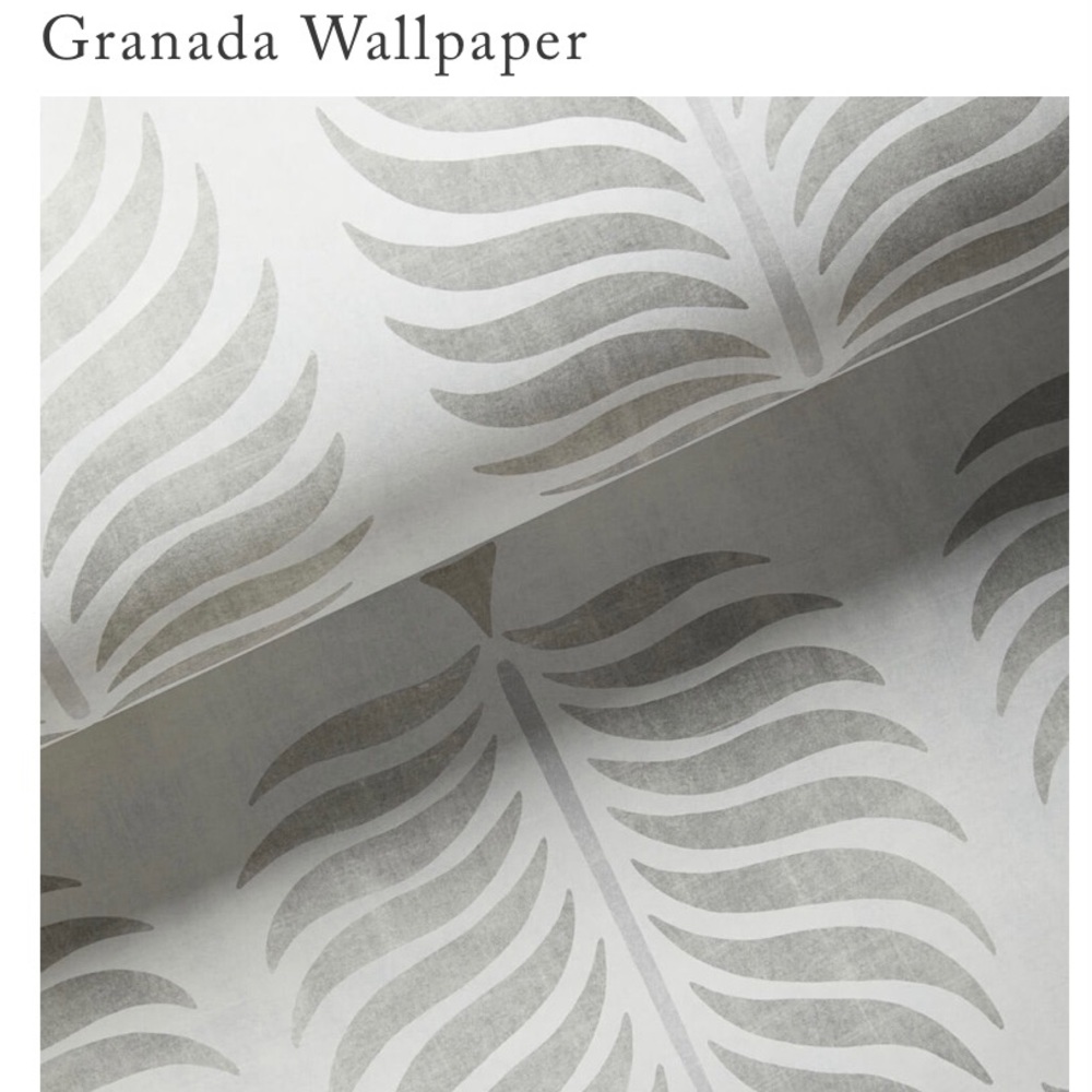 Serena & Lily Granada wallpaper (fog)